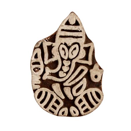 Set of 1 Piece New Wooden Printing Block